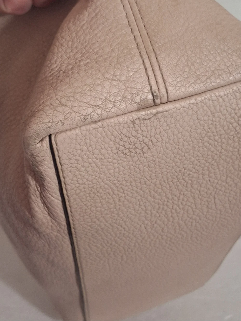 Michael Kors Lexington Large Hobo Shoulder Bag Blush Beige Pink GUC